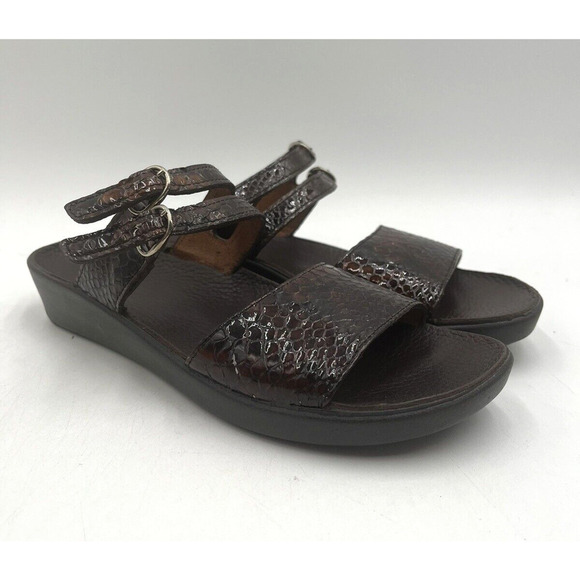 NEW Ana-Tech LUCY Women's Sandal Brown EU Size 38 NARROW (US Size 7-7.5) NIB - Picture 1 of 11